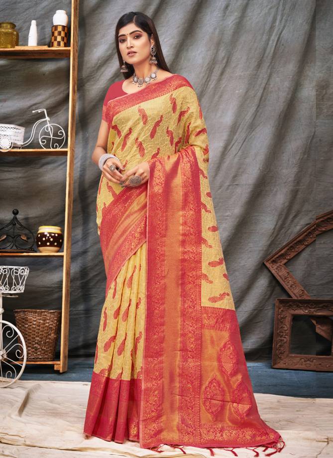 Sangam Niranjana Rich Pallu Wholesale Designer Sarees Catalog